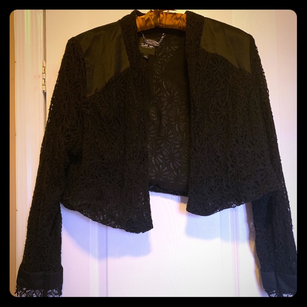 💥Dressy Black Cropped Jacket💥